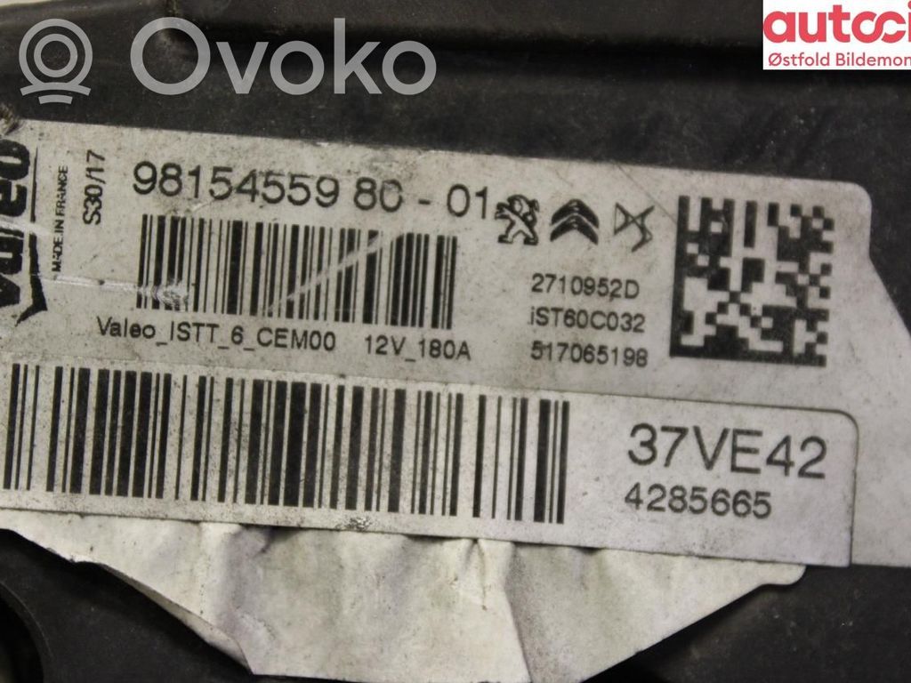 Citroen C4 II Picasso Ģenerators 
