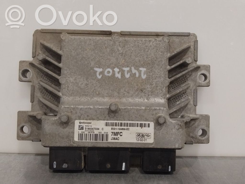 Ford Fiesta Unité de commande, module ECU de moteur 