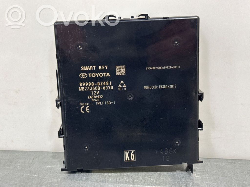 Toyota Corolla E210 E21 Keyless (KESSY) go control unit/module 