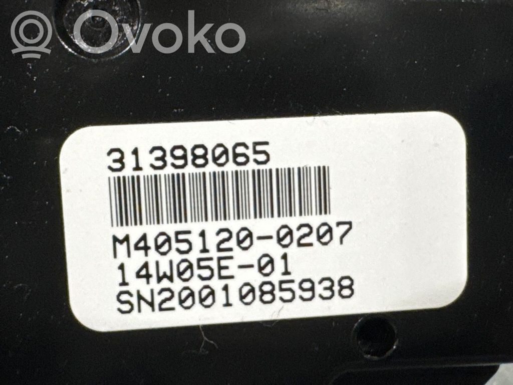 Volvo XC60 Klimata kontrole / mazā radiatora vadības dekoratīvā apdare