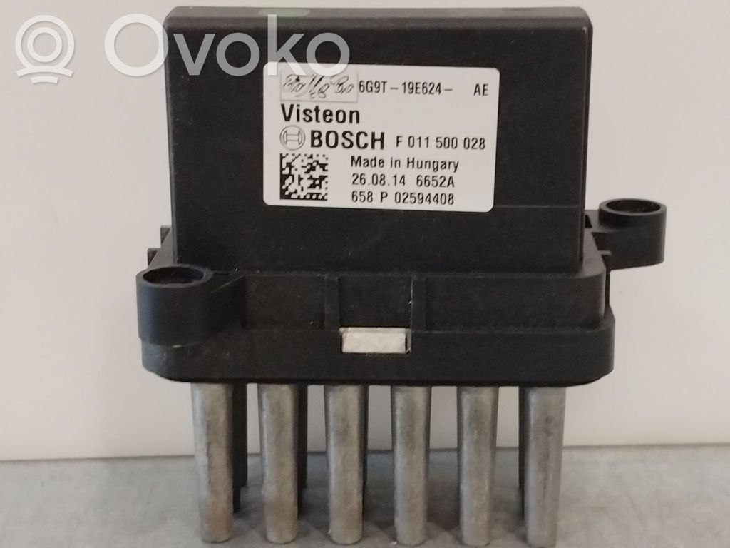 Ford Fiesta Motor aerotermă/rezistor ventilator 