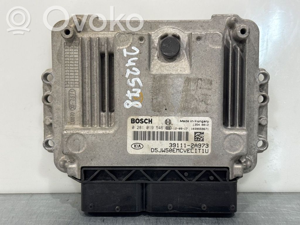 Engine control unit/module ECU   391112A973,391112A973,391112A973,0281019546,391112A973