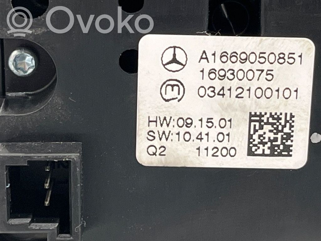 Mercedes-Benz ML W166 Autres commutateurs / boutons / leviers 