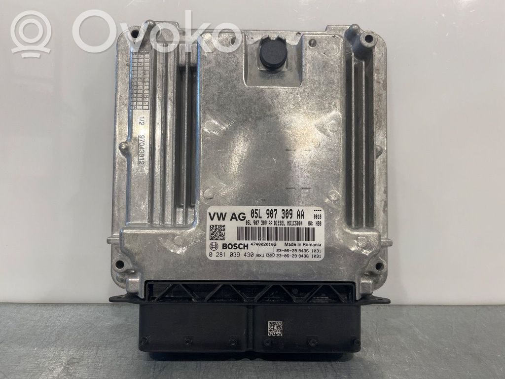 Volkswagen Caddy Unidad de control/módulo ECU del motor 