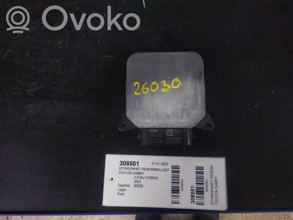 Sterownik / moduł świateł Xenon   8990833190,31800722PL,31800722PL,8990833190