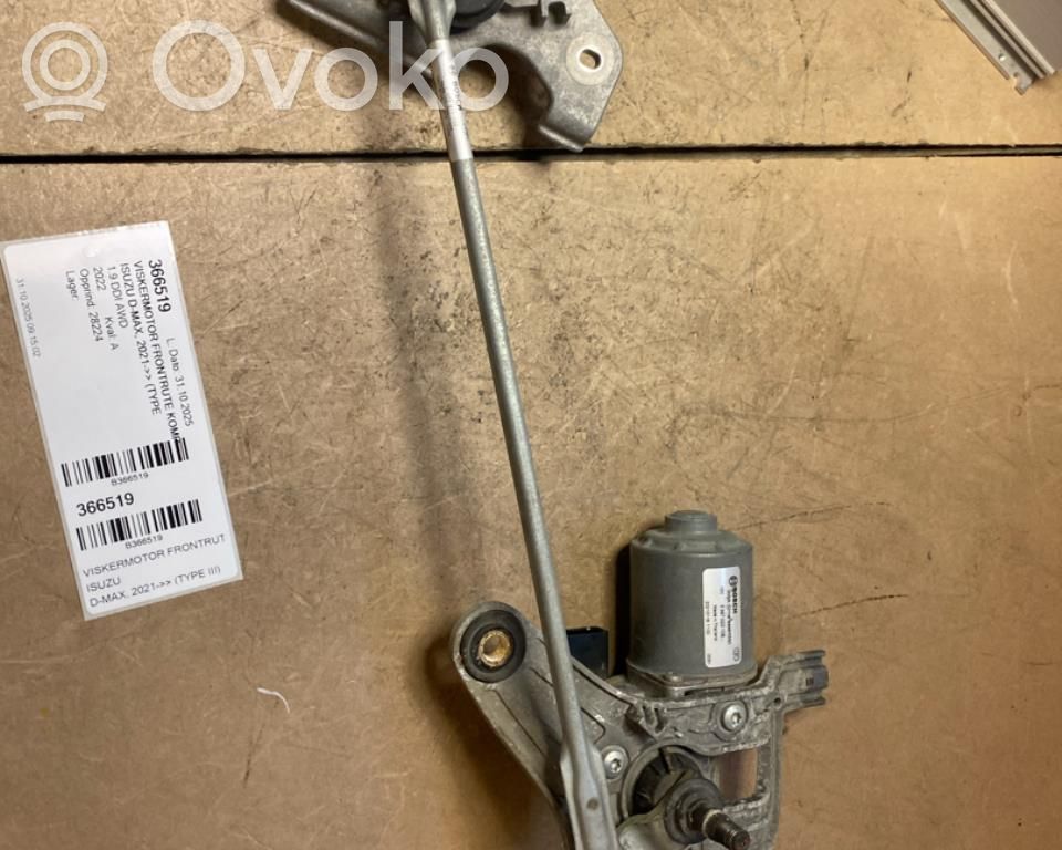 Isuzu D-Max Motor y varillaje del limpiaparabrisas delantero 