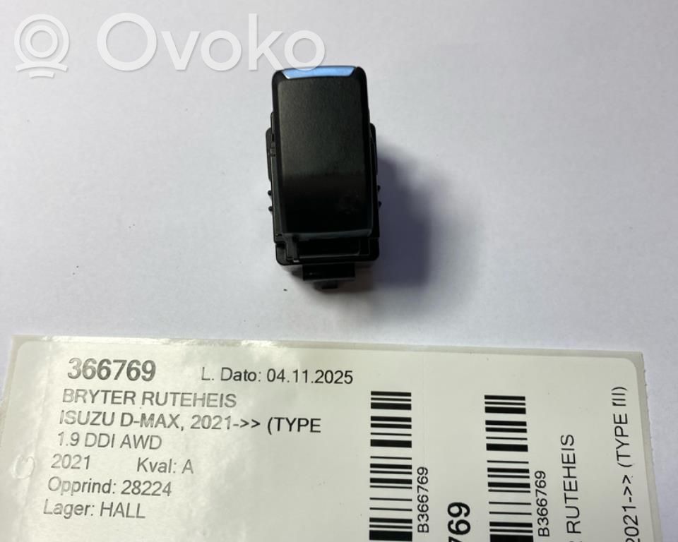 Isuzu D-Max Electric window control switch 