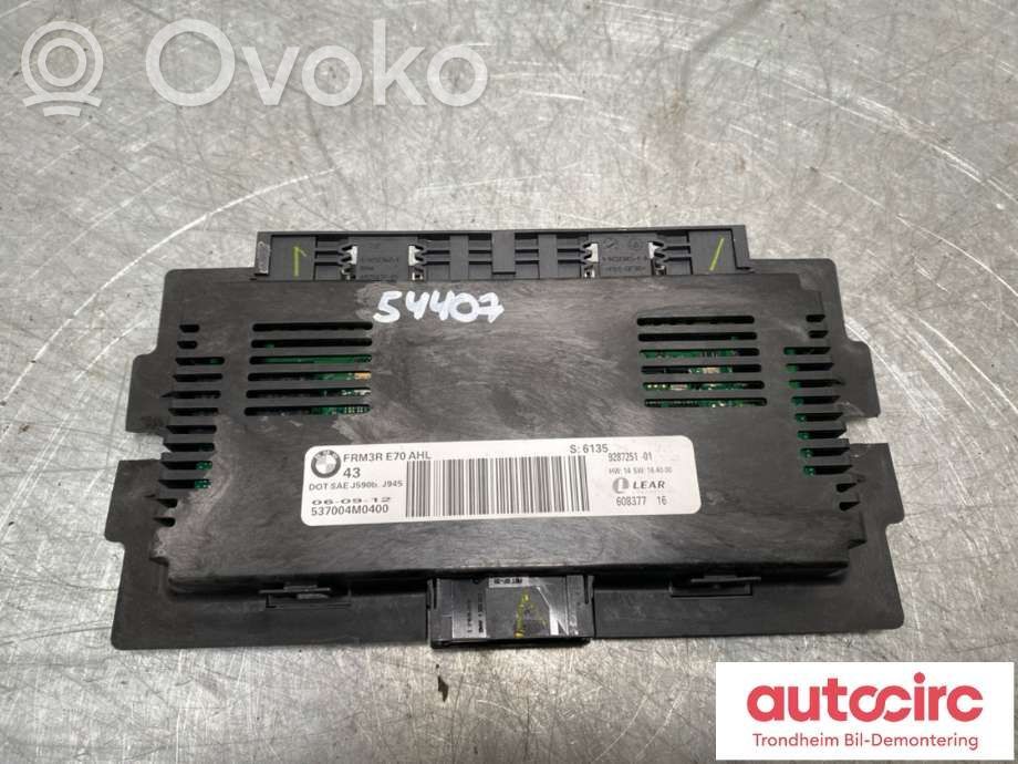 BMW X5 E70 Kiti valdymo blokai/ moduliai 