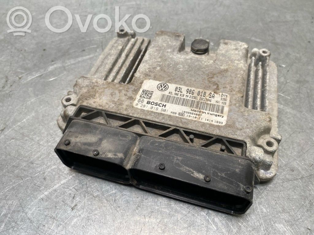 Skoda Superb B6 (3T) Engine control unit/module ECU 