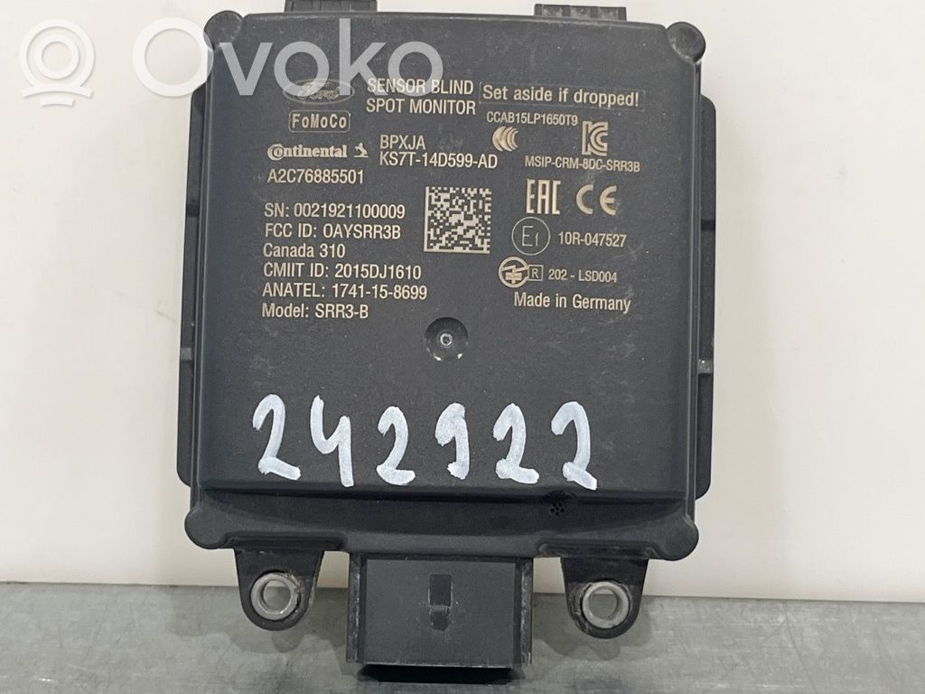 Ford Mondeo MK V Sensor de radar Distronic 