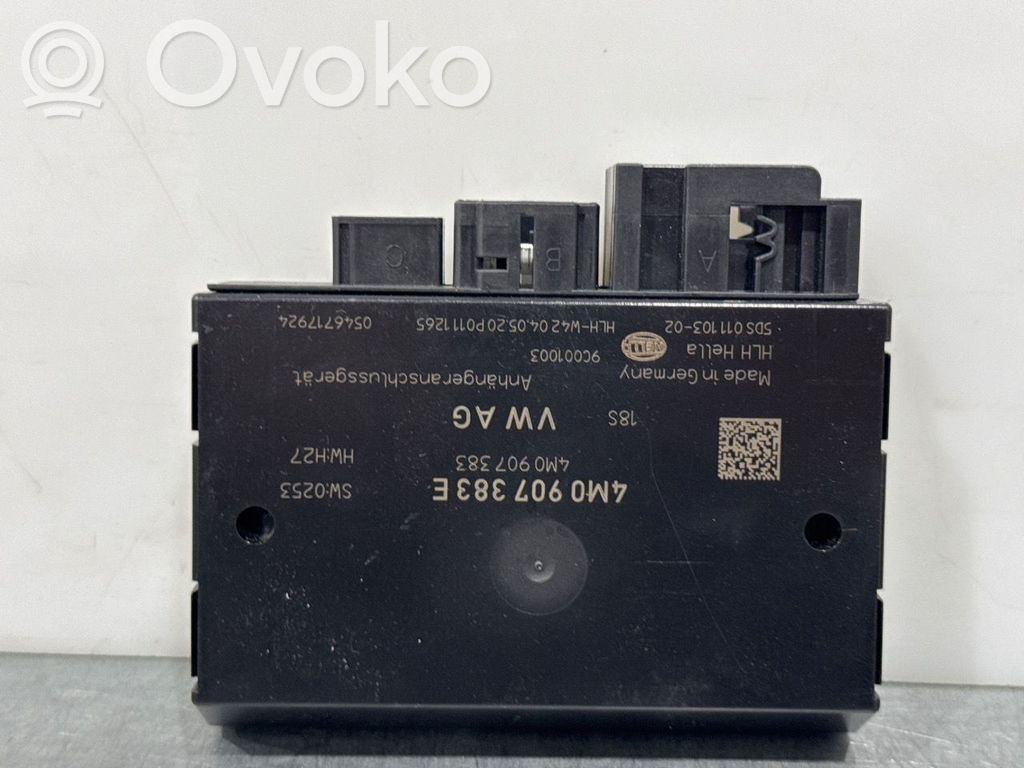 Sterownik / Moduł haka holowniczego   NONUMBER,4M0907383E,4M0907383E,4M0907383E,5DS01110302,NONUMBER