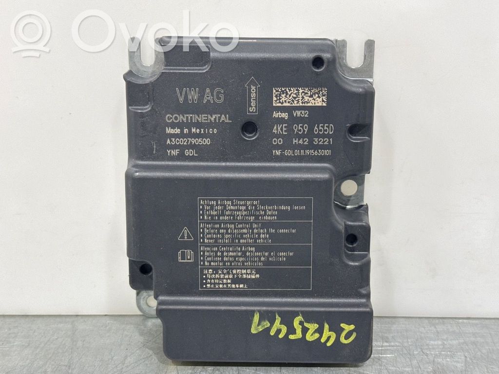 Audi e-tron Airbag control unit/module 