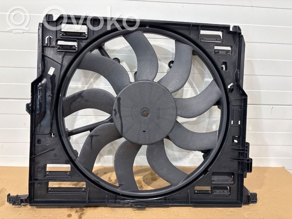 BMW 5 F10 F11 Convogliatore ventilatore raffreddamento del radiatore 
