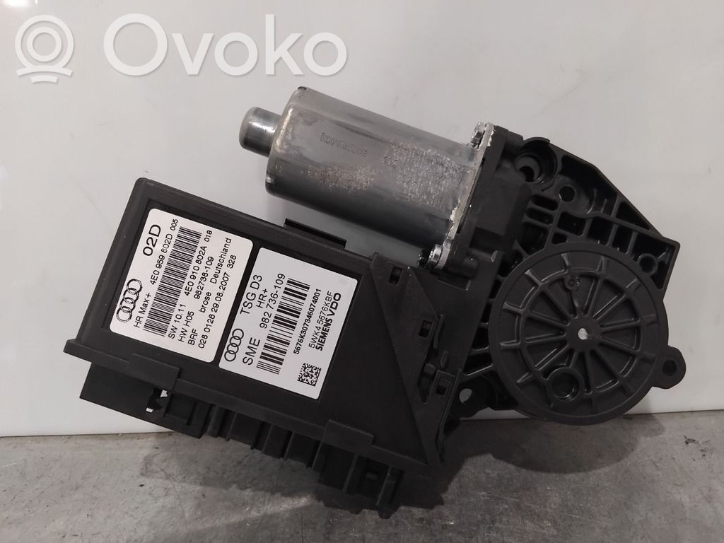 Front door electric window regulator   4E0959802D,4E0959802D,4E0959802D,4E0959802D,982738109