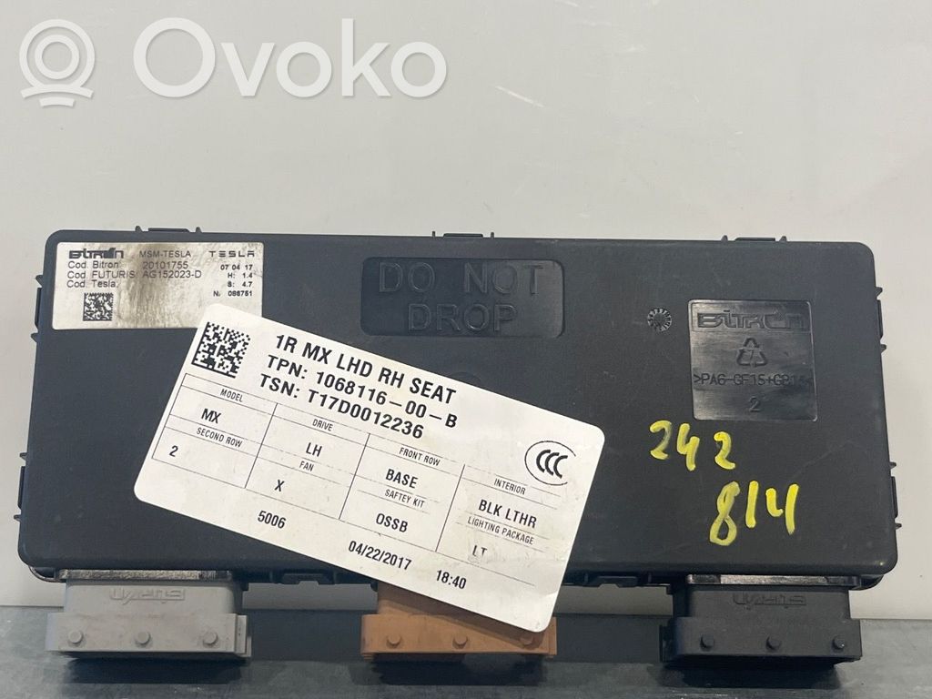 Tesla Model X Seat control module 