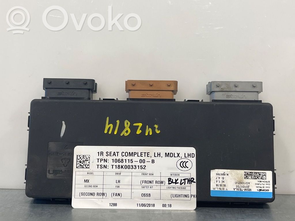Tesla Model X Seat control module 