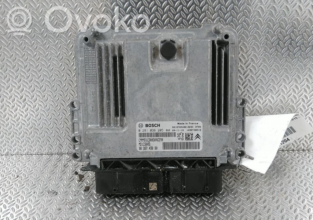 Citroen Berlingo Engine control unit/module ECU 