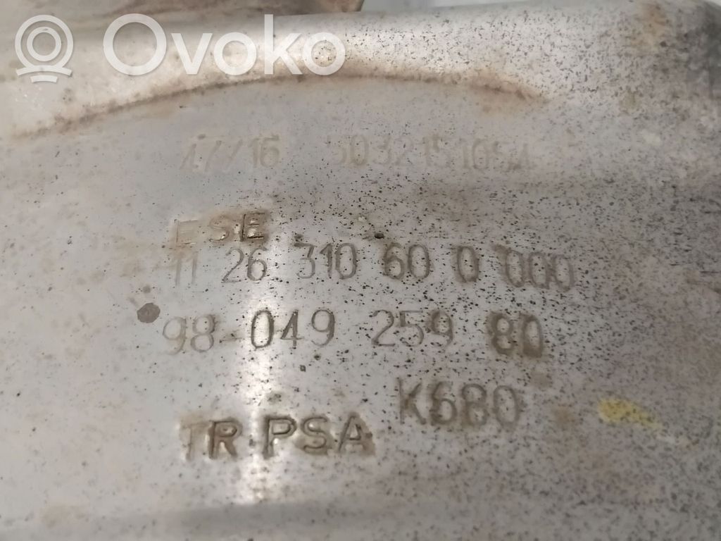 Peugeot Expert Filtru de particule catalizator/FAP/DPF 