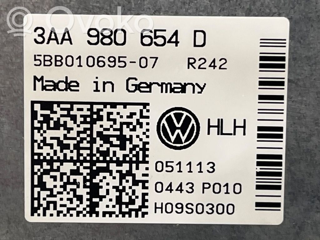 Volkswagen PASSAT B7 Cameră parbriz 
