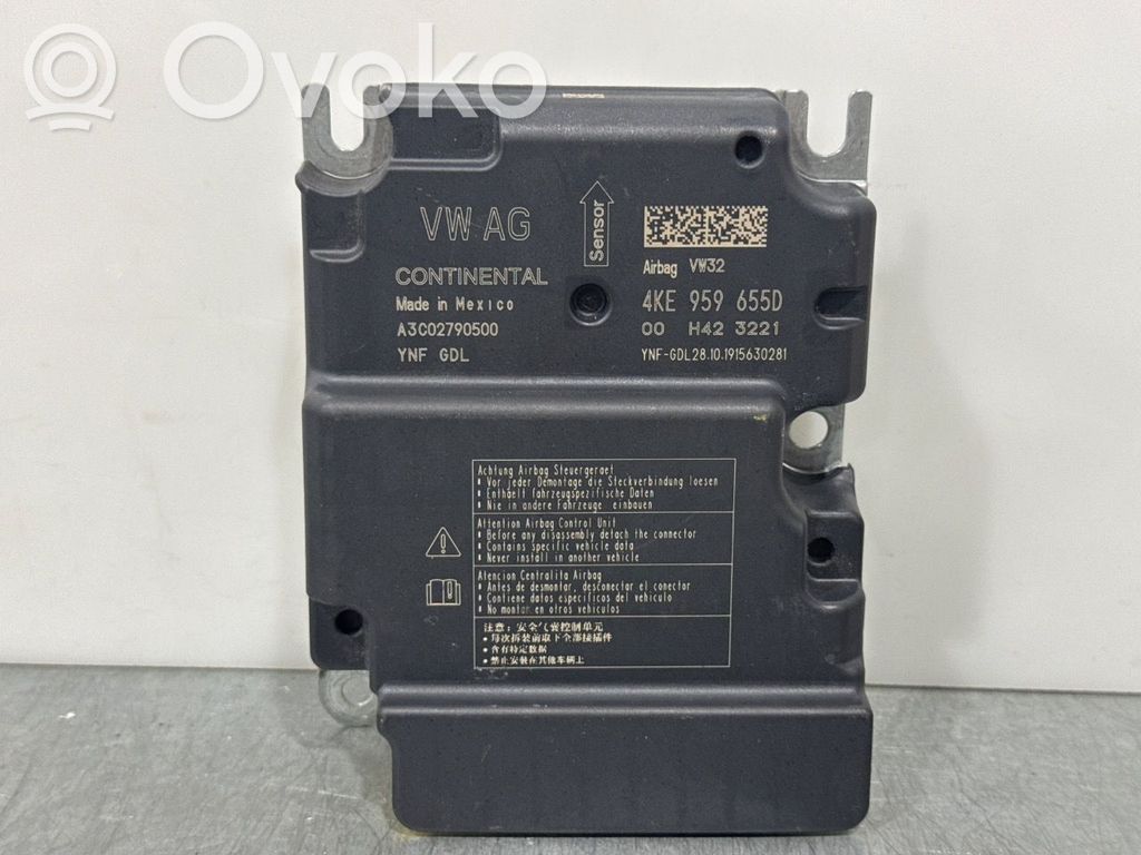 Audi e-tron Airbag control unit/module 