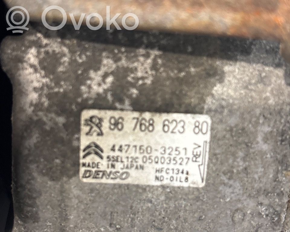 Citroen C4 II Klimakompressor Pumpe 