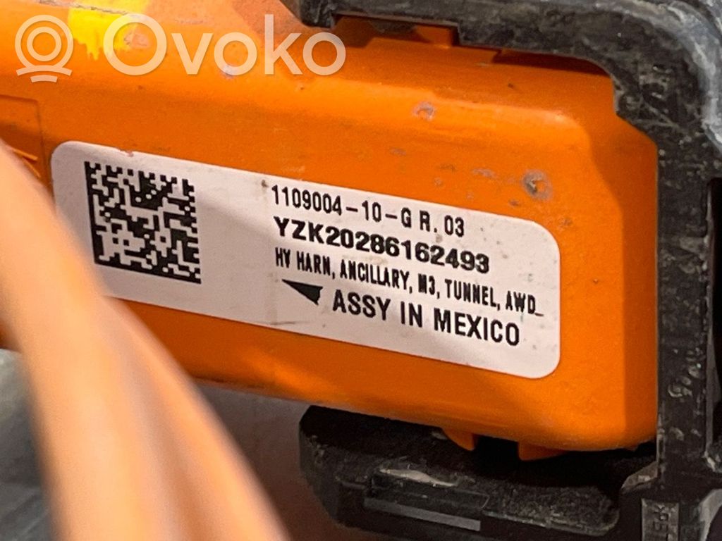 Tesla Model 3 High voltage cable 