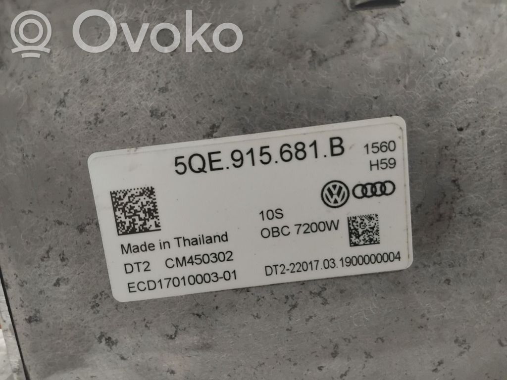 Volkswagen e-Golf Cargador de batería (opcional) 