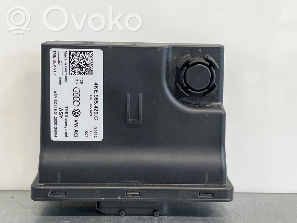 Audi e-tron Air conditioning/heating control unit 