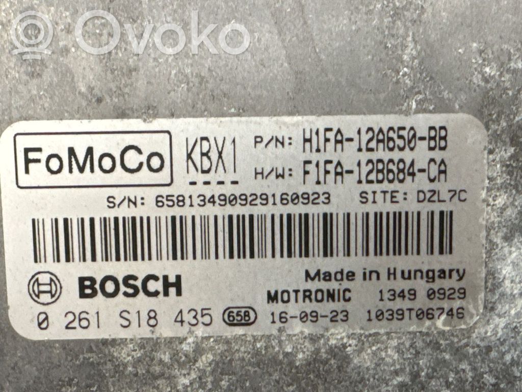 Galios (ECU) modulis   1920995,H1FA12A650BB,H1FA12A650BB,0261S18435,1920995,H1FA12A650BB