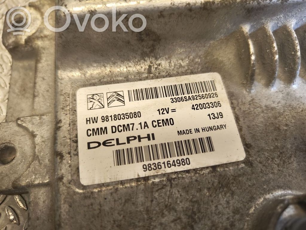 Engine control unit/module ECU   1679602980,9818035080,9818035080,1679602980,9818035080