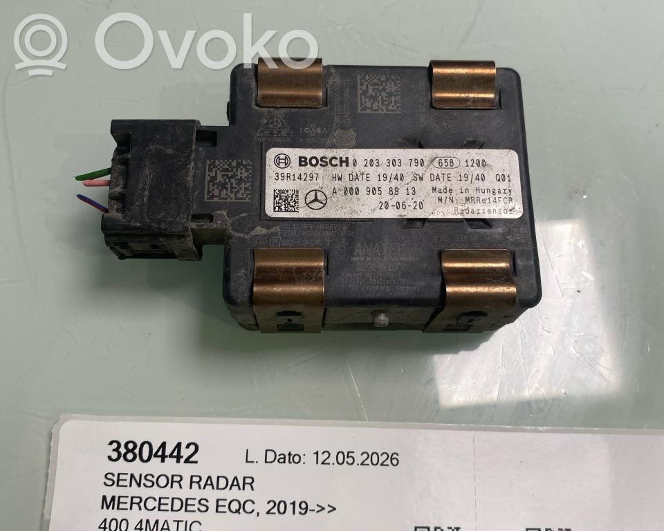 Mercedes-Benz EQC Senzor radar distronic