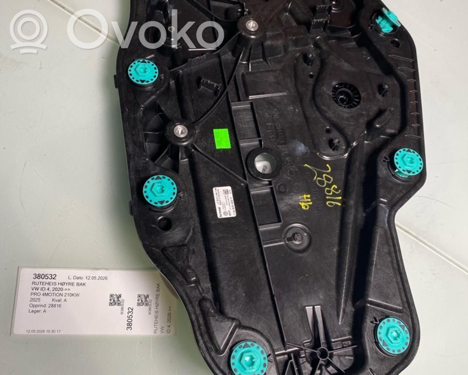 Volkswagen ID.4 Podnośnik szyby drzwi z silniczkiem 