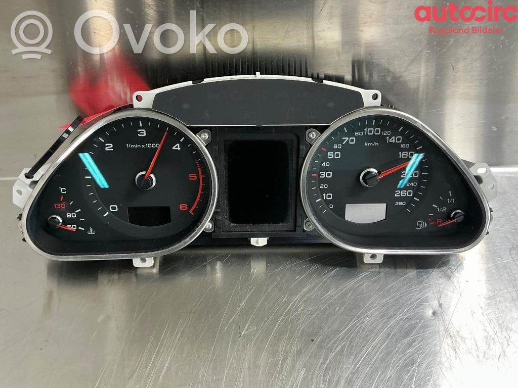 Audi A6 S6 C6 4F Nopeusmittari (mittaristo) 