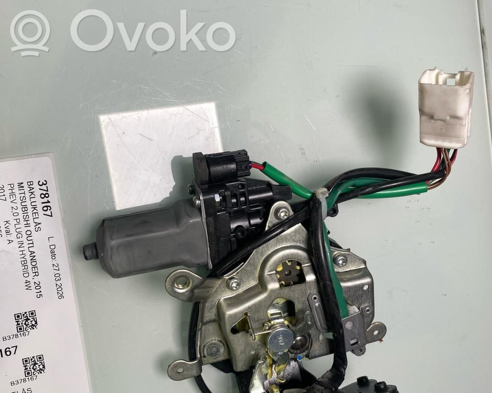 Mitsubishi Outlander Loquet de verrouillage de hayon 