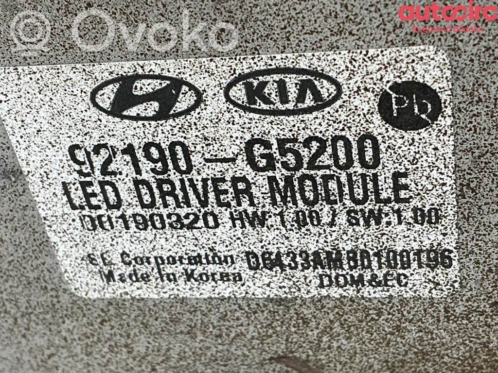 KIA Niro Lampa przednia 