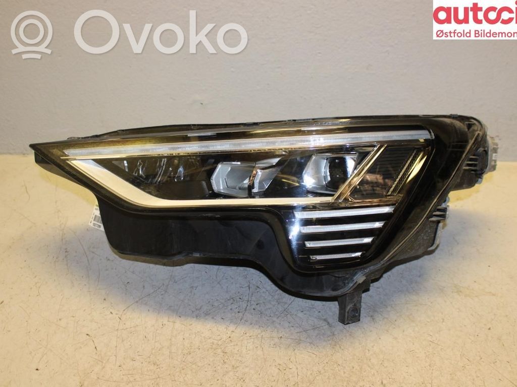 Audi e-tron Phare frontale 