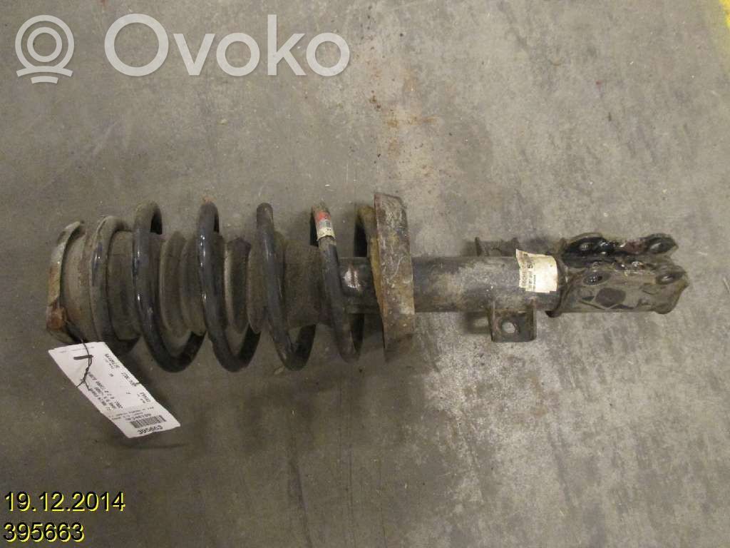 Front shock absorber with coil spring
