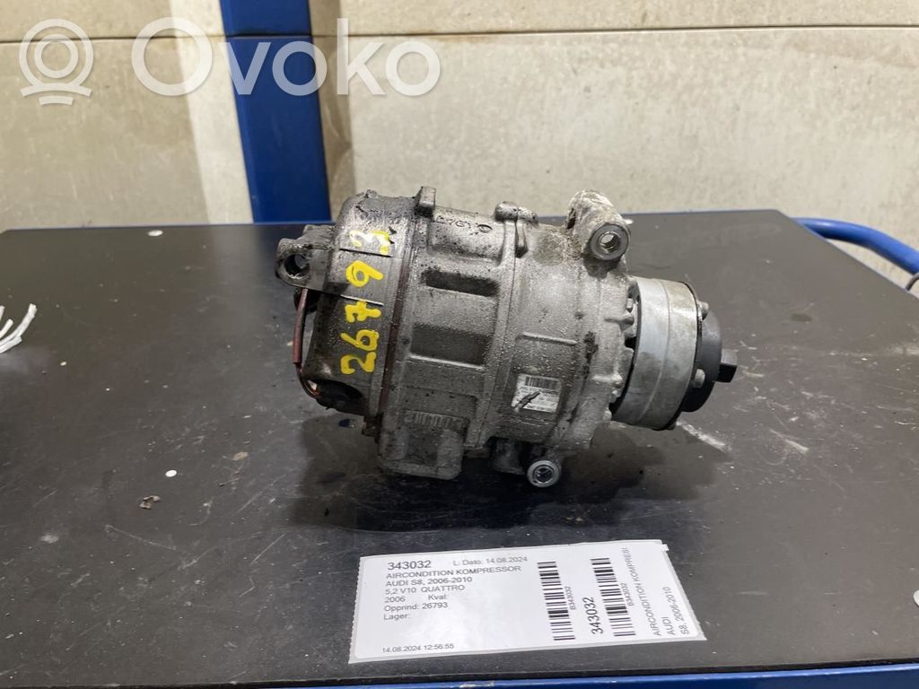 Audi A8 S8 D3 4E Air conditioning (A/C) compressor (pump) 