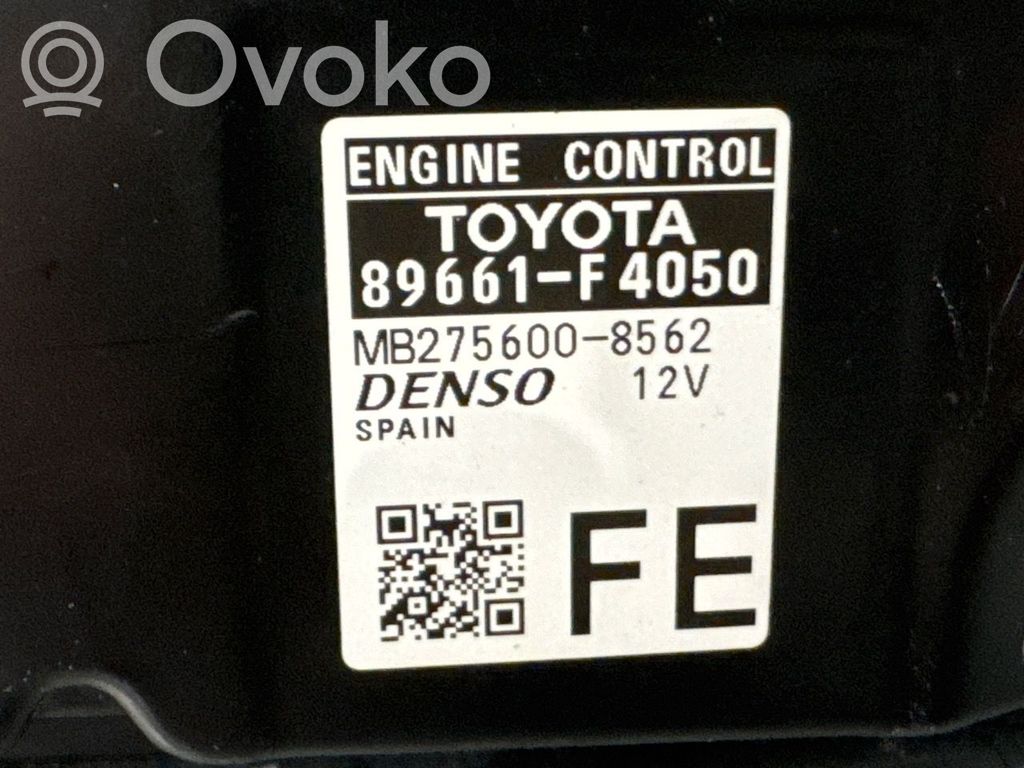 Engine control unit/module ECU   89661F4050,89661F4051,89661F4051,89661F4050,89661F4051,MB2756008562