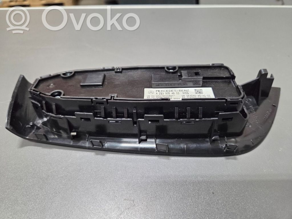 Mercedes-Benz E W213 Interruttore di controllo dell’alzacristalli elettrico 