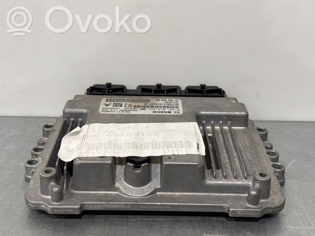 Engine control unit/module ECU   1943SX,9653958980,9653958980,0281013334,1943SX,9653958980