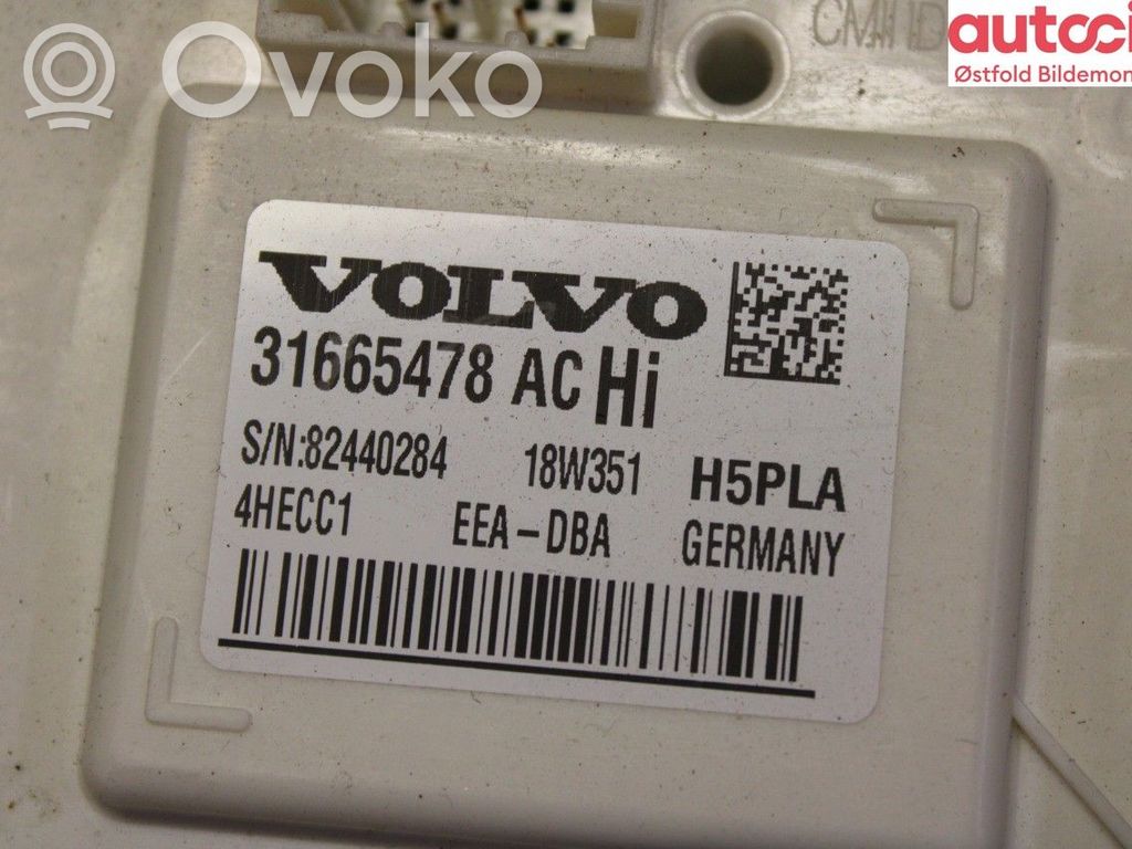 Volvo S90, V90 Module de contrôle carrosserie centrale 