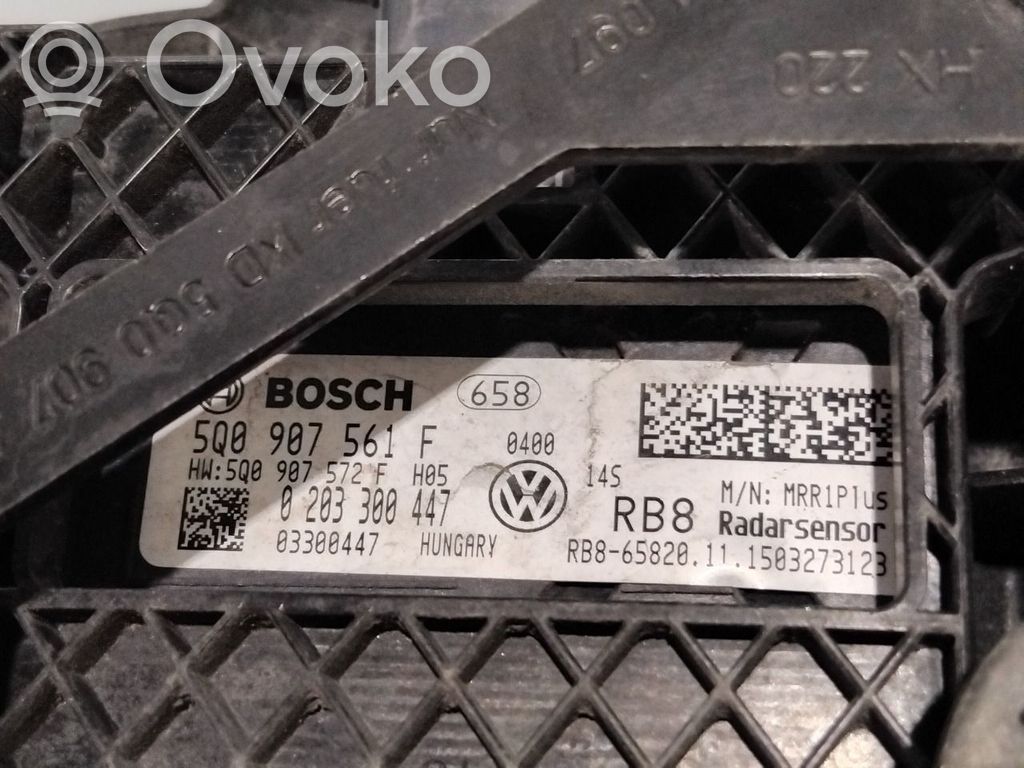 Sensor de radar Distronic   5Q0907561F,5Q0907561F,5Q0907561F,0203300447,5Q0907561F