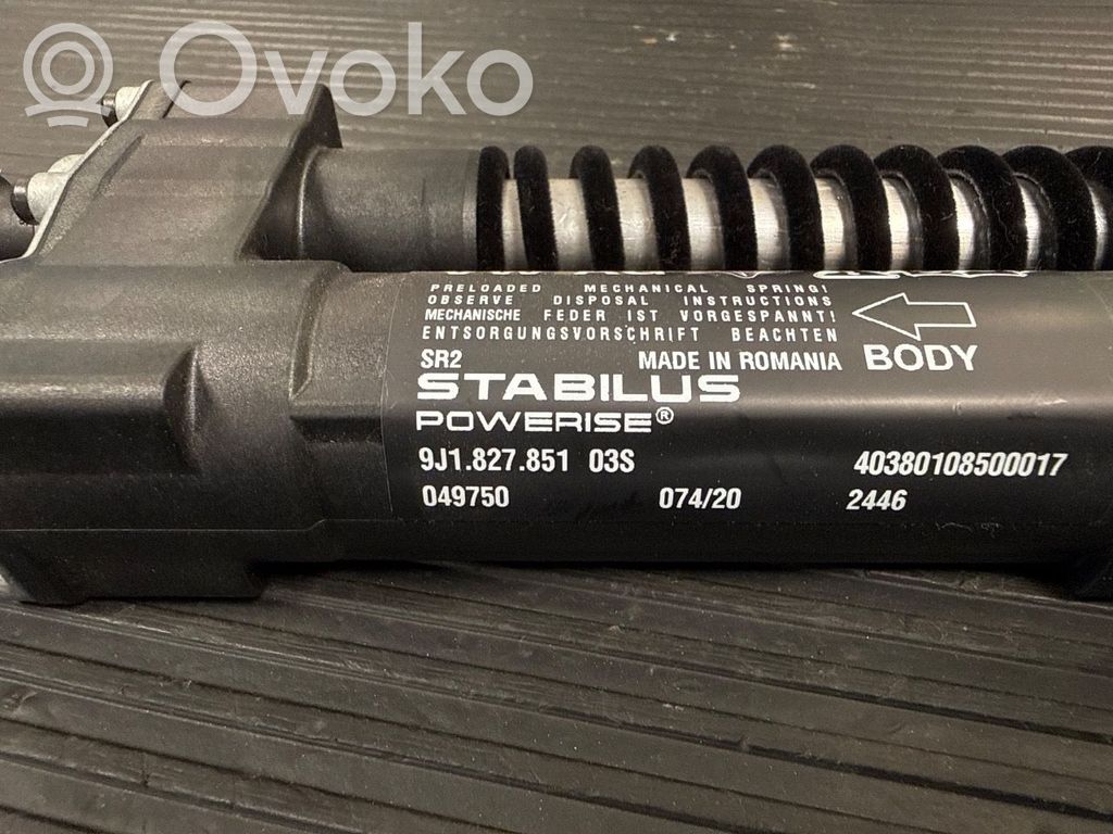 Porsche Taycan 9J1 Siłownik elektryczny podnoszenia klapy tylnej / bagażnika 