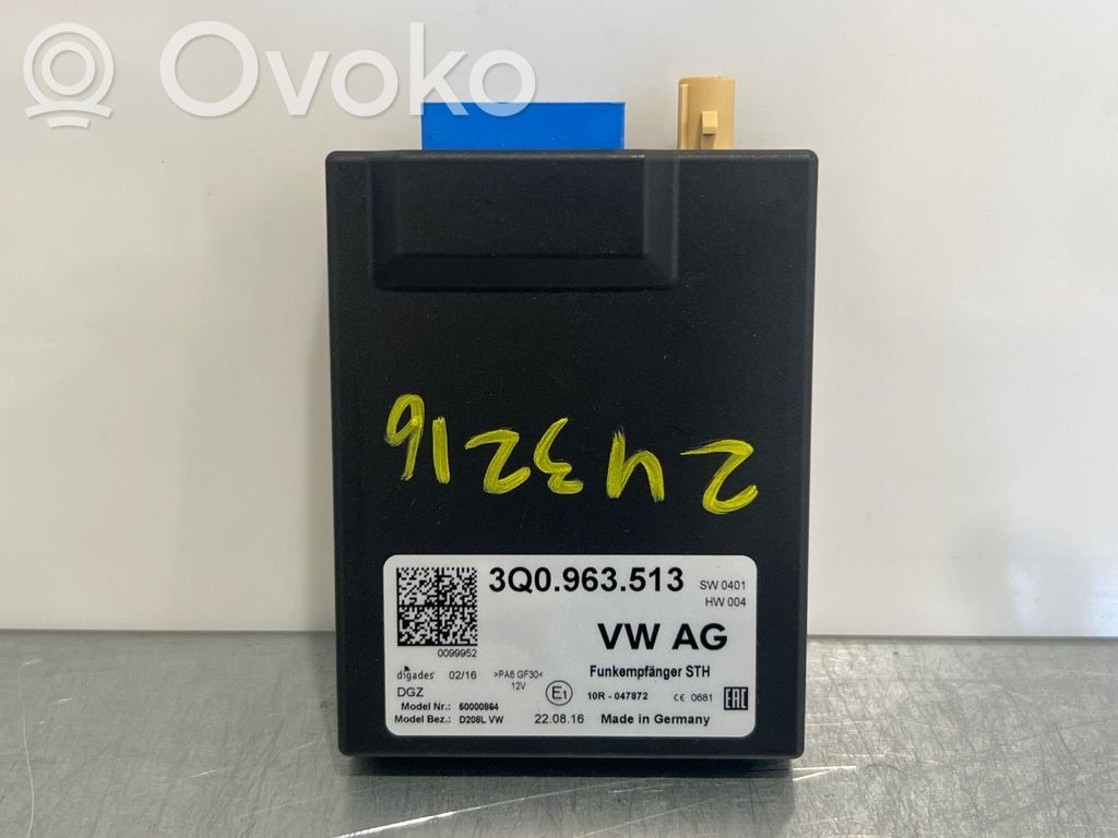 Volkswagen PASSAT B8 Autres unités de commande / modules
