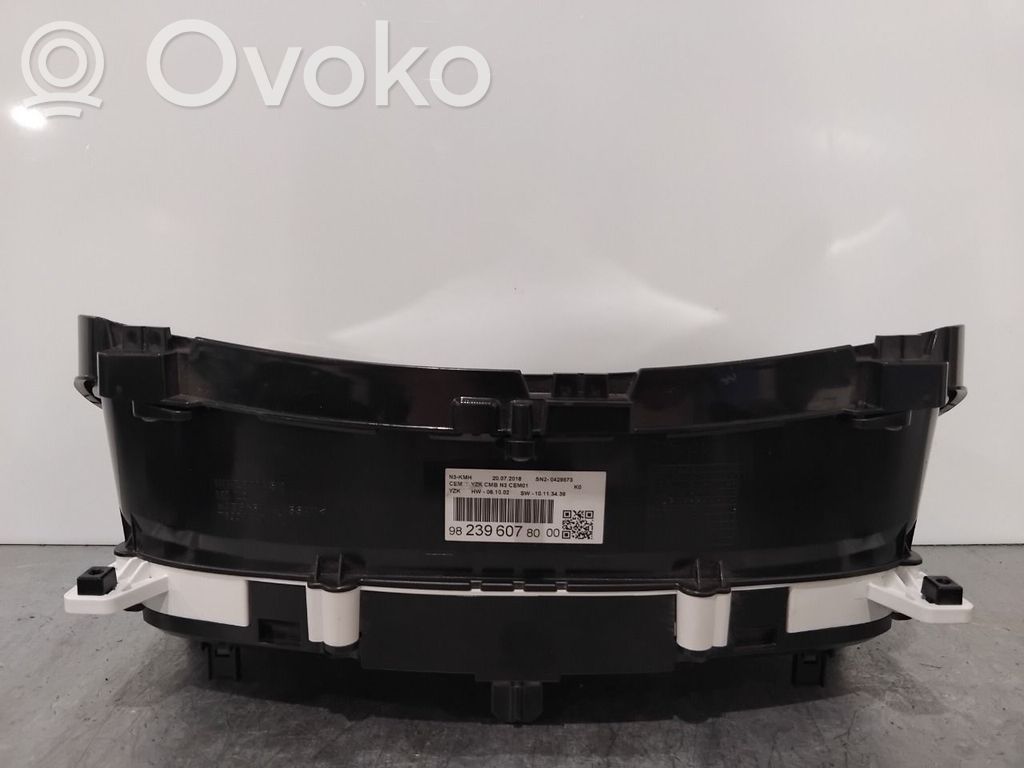 Citroen Jumpy Vitezometru (grup de instrumente) 