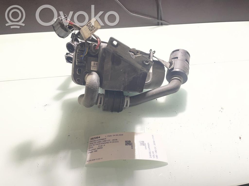 Volvo V60 Podgrzewacz paliwa 