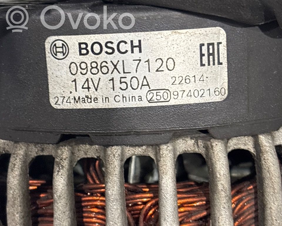 Alternador   2073237,REAC1T10300BB,REAC1T10300BB,0986XL7120,2073237,REAC1T10300BB