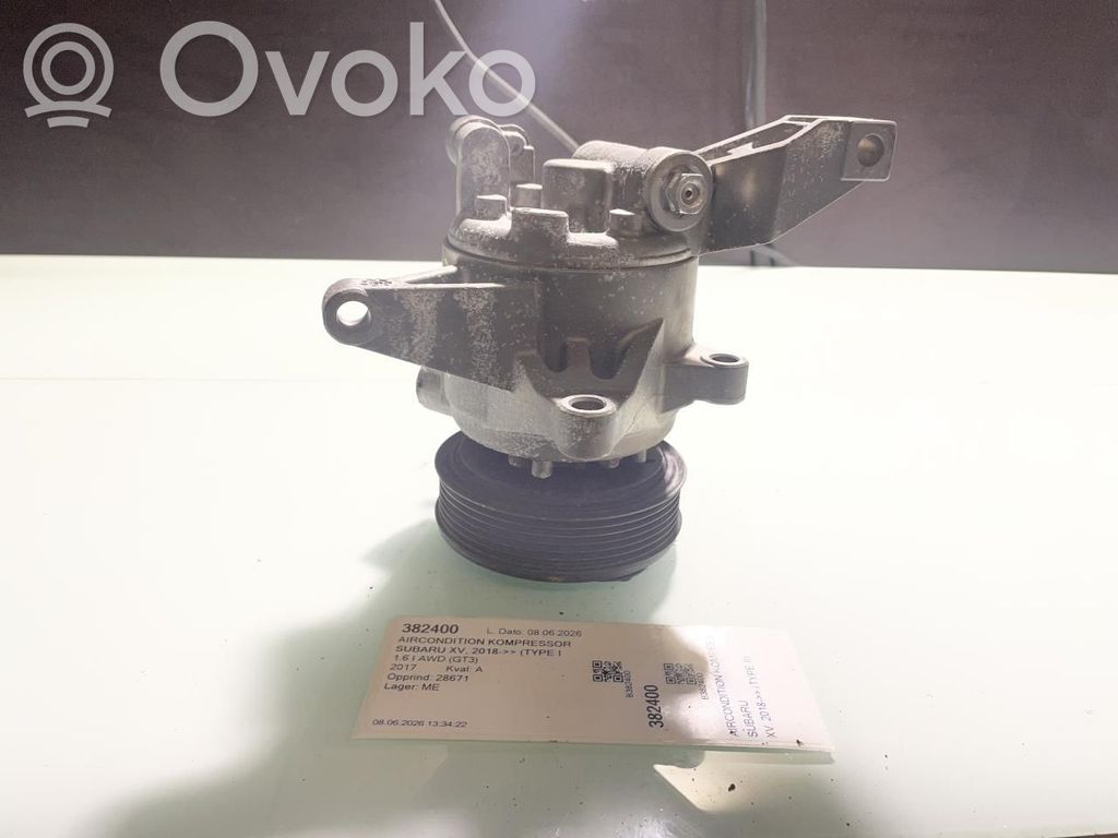 Subaru XV II Kompresor / Sprężarka klimatyzacji A/C 