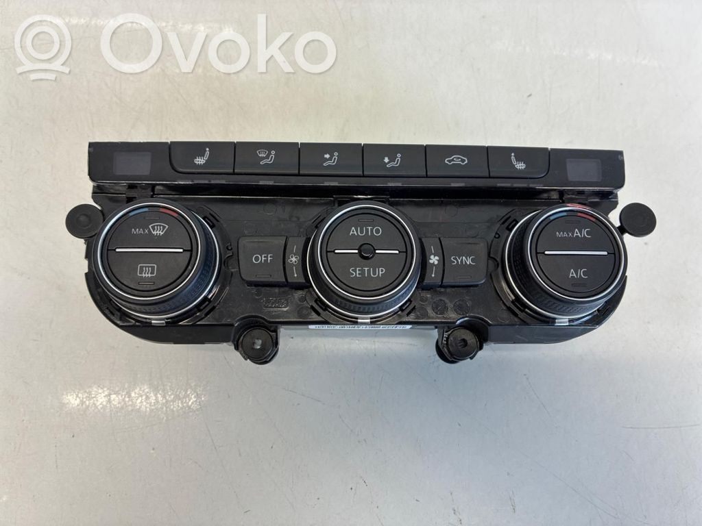 Volkswagen Golf VII Console centrale, commande chauffage/clim 